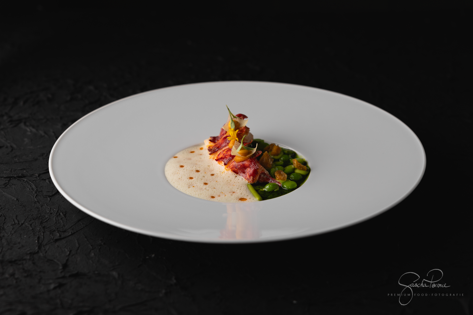 Teller · Bretonischer Hummer